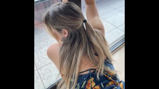 Bridesmaid in college gets fucked before the wedding at the hotel