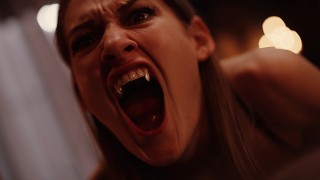 Vampire Seduction in Old Gothic Manor - Nerdy Girl Gets Mesmerized by Century Old Sexy Blonde Owner