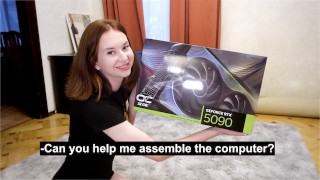 I got an RTX 5090 and a blowjob in one visit to my ex!
