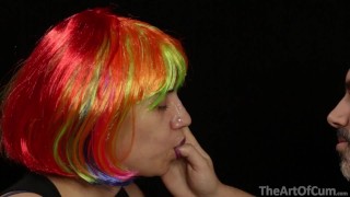 Colorful Wig Facial!